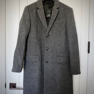 Club Monaco Wool Coat, Grey NWT size 38